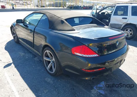 2008 BMW 650I из США, поврежденный, VIN WBAEB53578CX61989